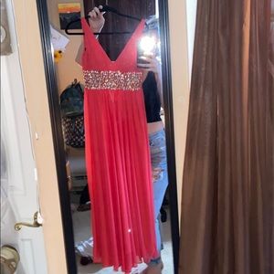 Coral Prom Dress